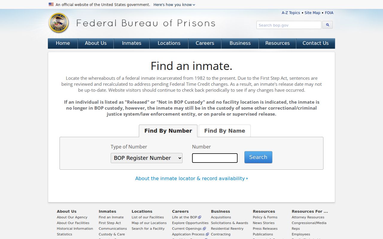 Custody locator distinction for Boise County arrest records